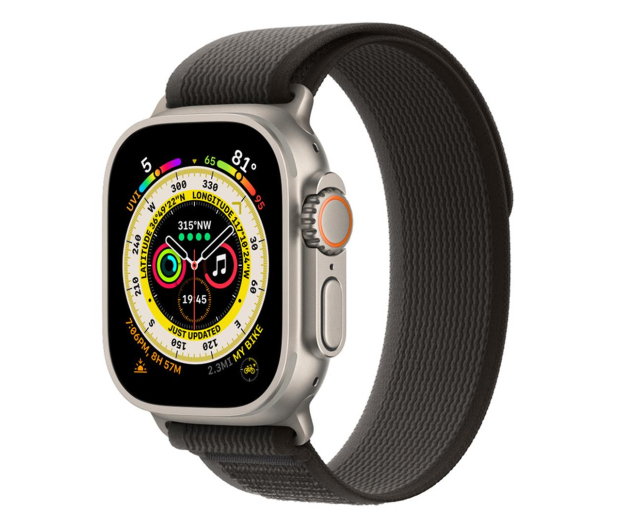 Apple Watch Ultra Titanium/Black Gray Trail Loop M/L LTE - 1070881 - zdjęcie